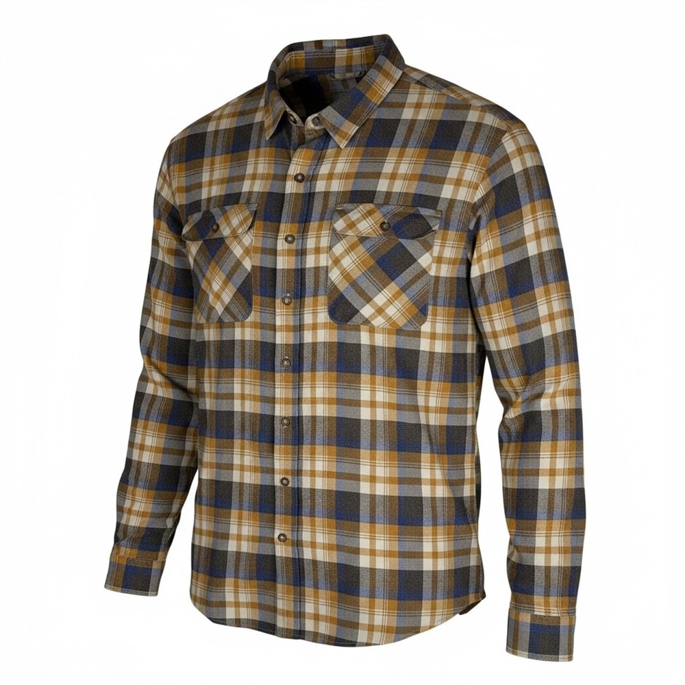 Royal Robbins Mens 3XL Plaid Long Sleeve Flannel Shirt Standard Fit